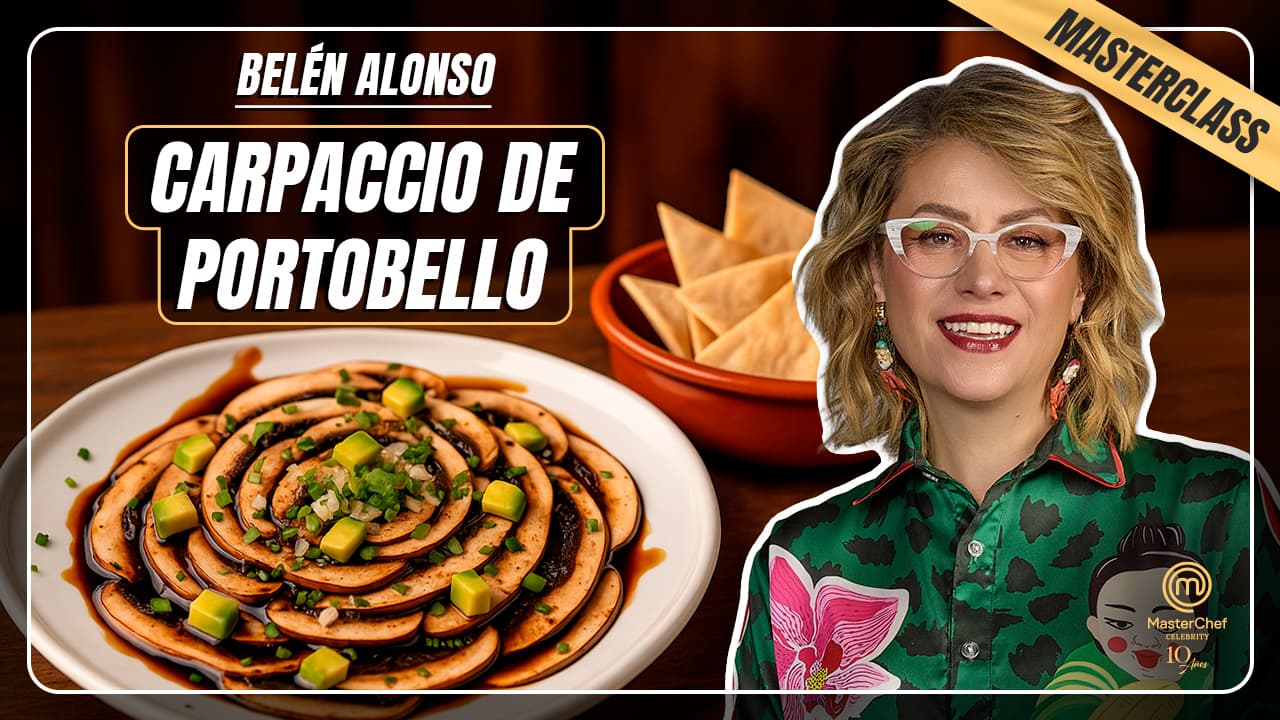 Receta de carpaccio de portobello