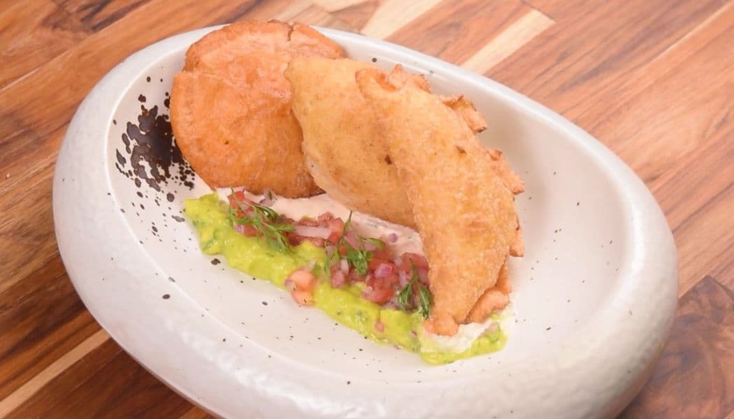 Carimañola, empanada y arepa de huevo