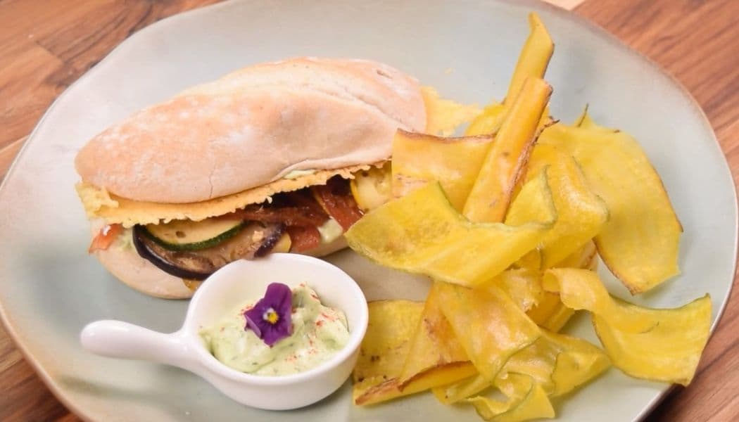 Sándwich vegetariano
