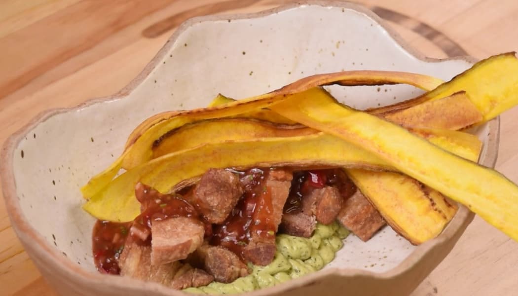 Ceviche de chicharrón