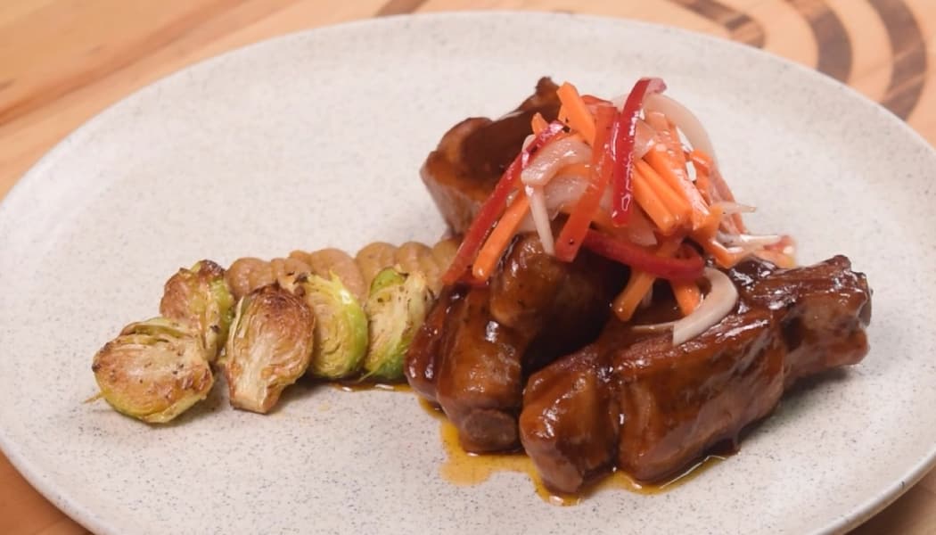 Receta de costillas BBQ 