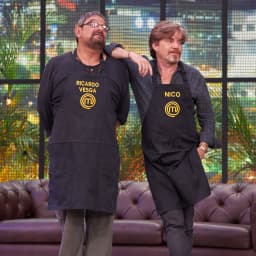 Nicolás Montero y Ricardo Vesga recibieron delantal negro en MasterChef