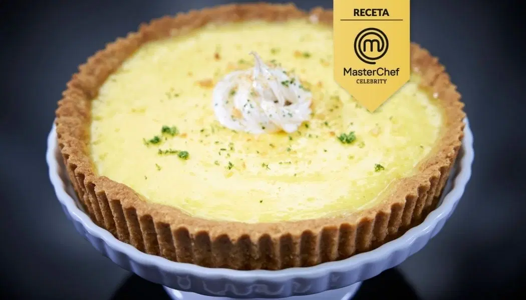 Receta pie de limón.  