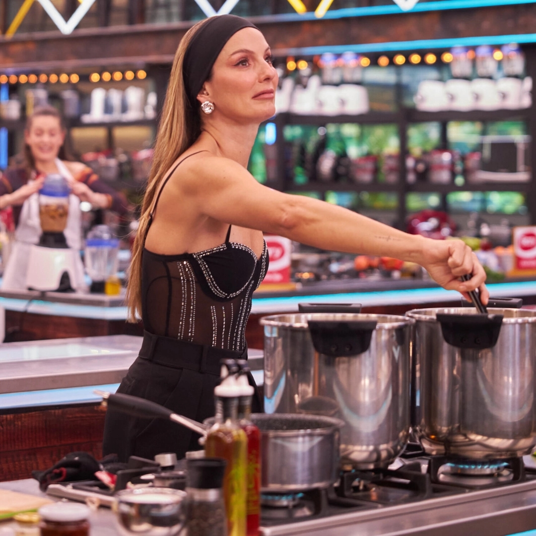 Claudia Bahamón reemplaza a un cocinero en el reto: primera vez que sucede