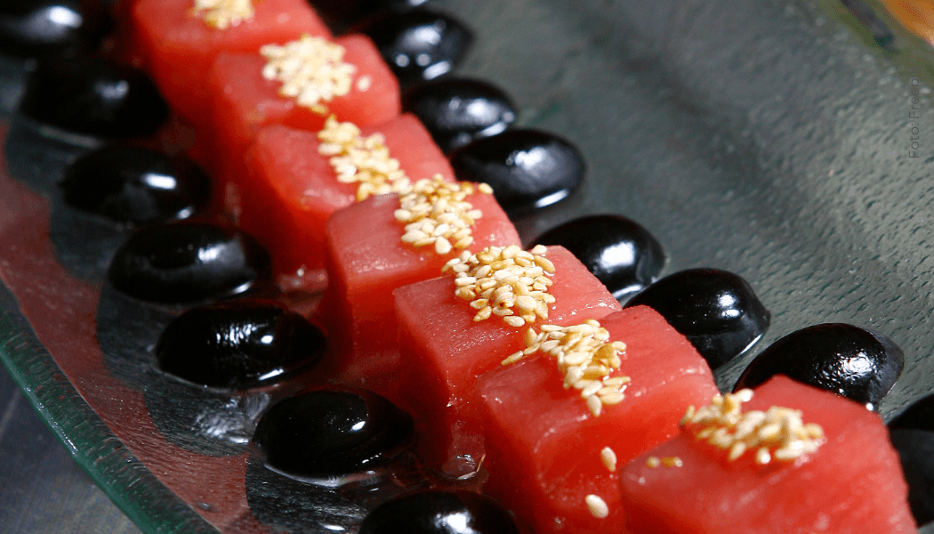 teriyaki de sandia teriyaki de sandia