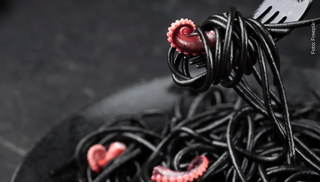 fideos en tinta de calamar fideos en tinta de calamar