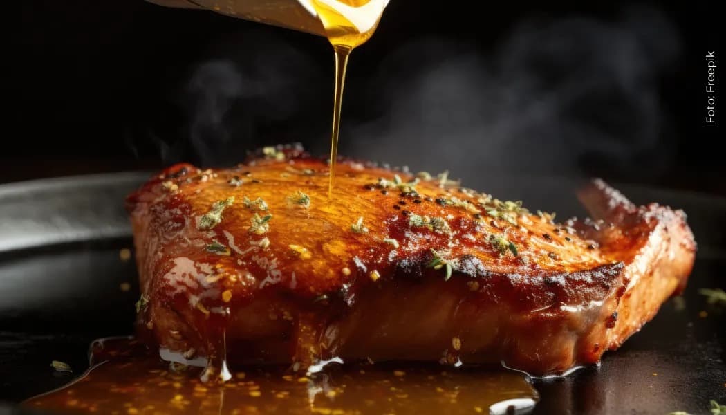 Receta lomo de cerdo con mostaza y miel Receta lomo de cerdo con mostaza y miel