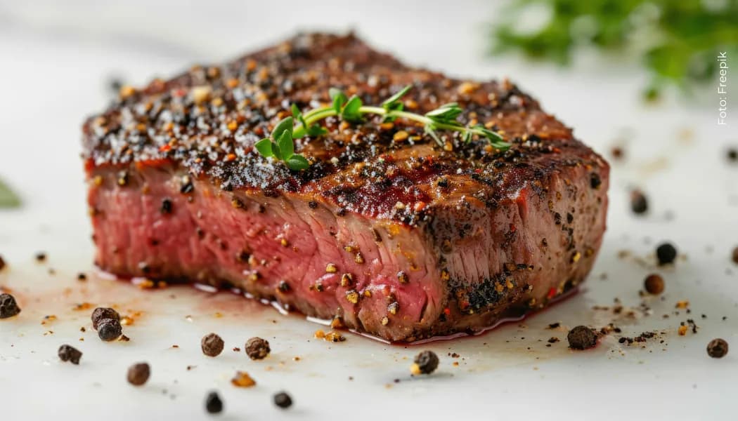 Receta lomo de res en salsa de pimientas Receta lomo de res en salsa de pimientas