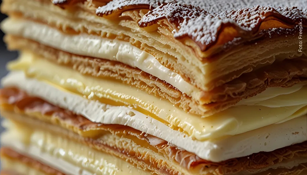 Receta milhoja Receta milhoja