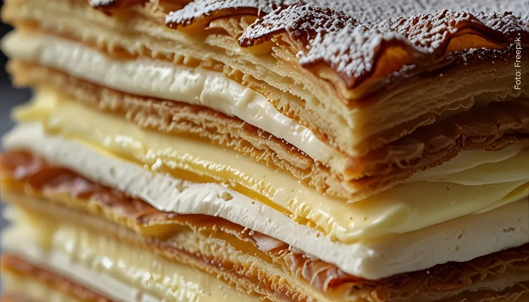 Receta milhoja Receta milhoja