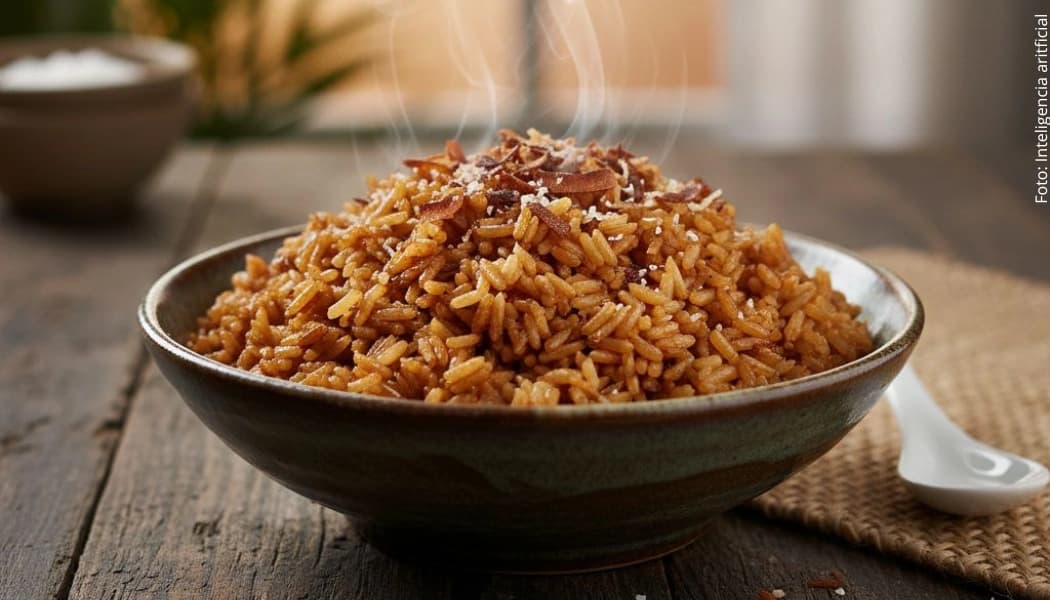 Arroz con coco tradicional Receta de arroz con coco