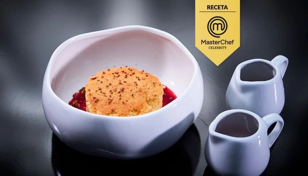 Receta bizcocho de avena con helado bizcocho de avena con culis de mora