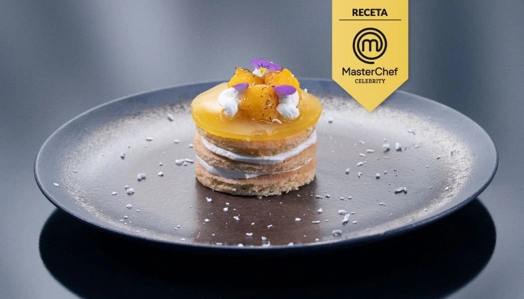 Receta bizcocho con gelatina de mango bizcocho de vainilla