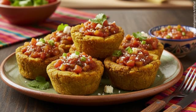 Canastas de plátano verde rellenas de hogao image_alt