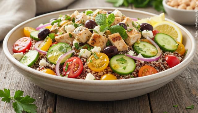 Ensalada mediterránea con quinoa image_alt