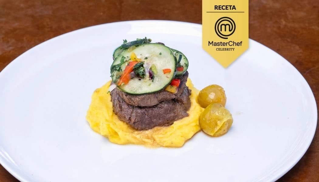 Receta lomo de res con puré y ensalada lomo de res con pure