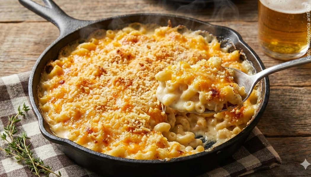 Macarrones con queso Macarrones con queso