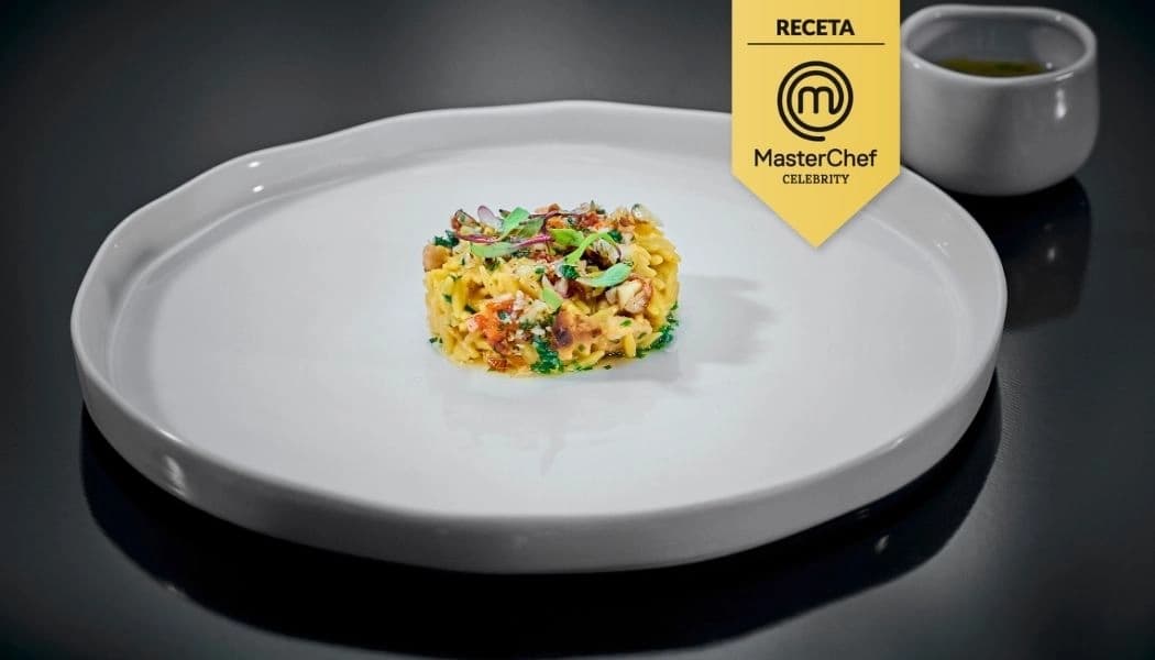 Receta risoni con cerdo y cremolata Receta risoni con cerdo y cremolata.