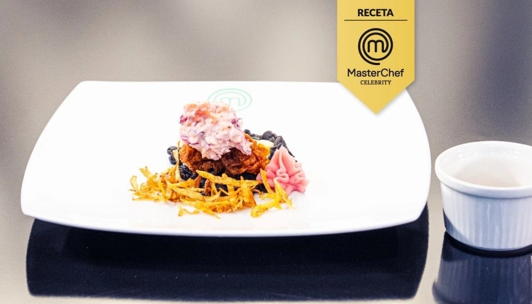 Receta pollo frito con tres purés de papa y ensalada. Receta pollo frito con tres purés de papa y ensalada.