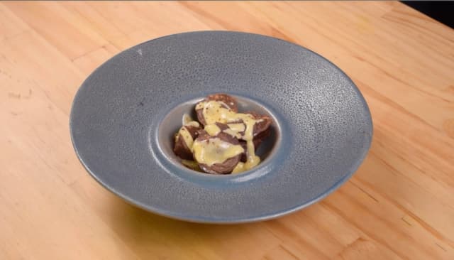 Ravioles de Chocolate con Ricotta y Salsa de Vainilla image_alt