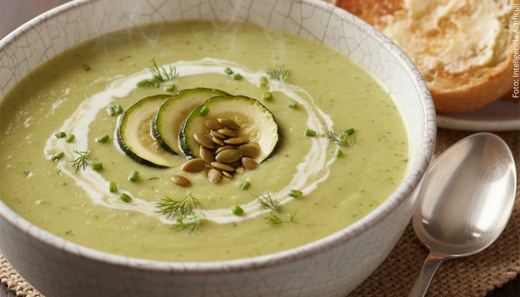 Sopa de zucchini Sopa de zucchini
